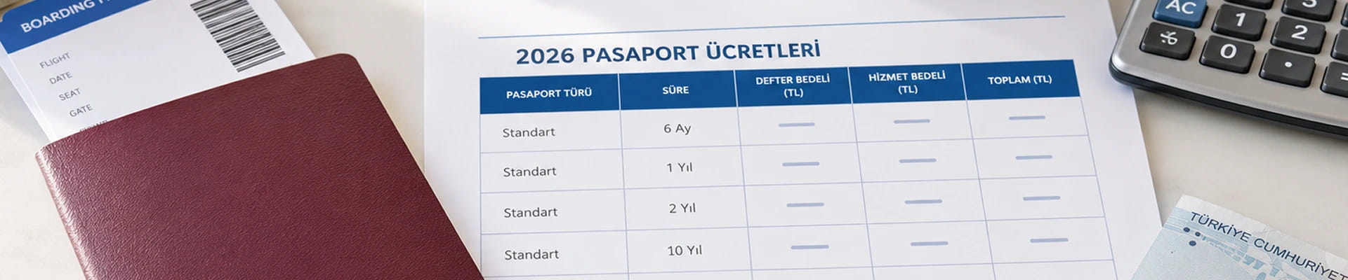 Pasaport Yenileme Ücreti